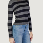 Maglia Jacqueline de Yong Jdyplum L/S O-Neck Knt Noos Grigio Scuro - Foto 1