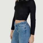 Maglia Jacqueline de Yong JDYLEMON L/S OFF SHOULDER PULLOVER KNT Nero - Foto 2