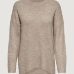 Maglione Only ONLNANJING L/S KNT NOOS Beige - Foto 2