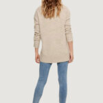 Maglione Only ONLNANJING L/S KNT NOOS Beige - Foto 3