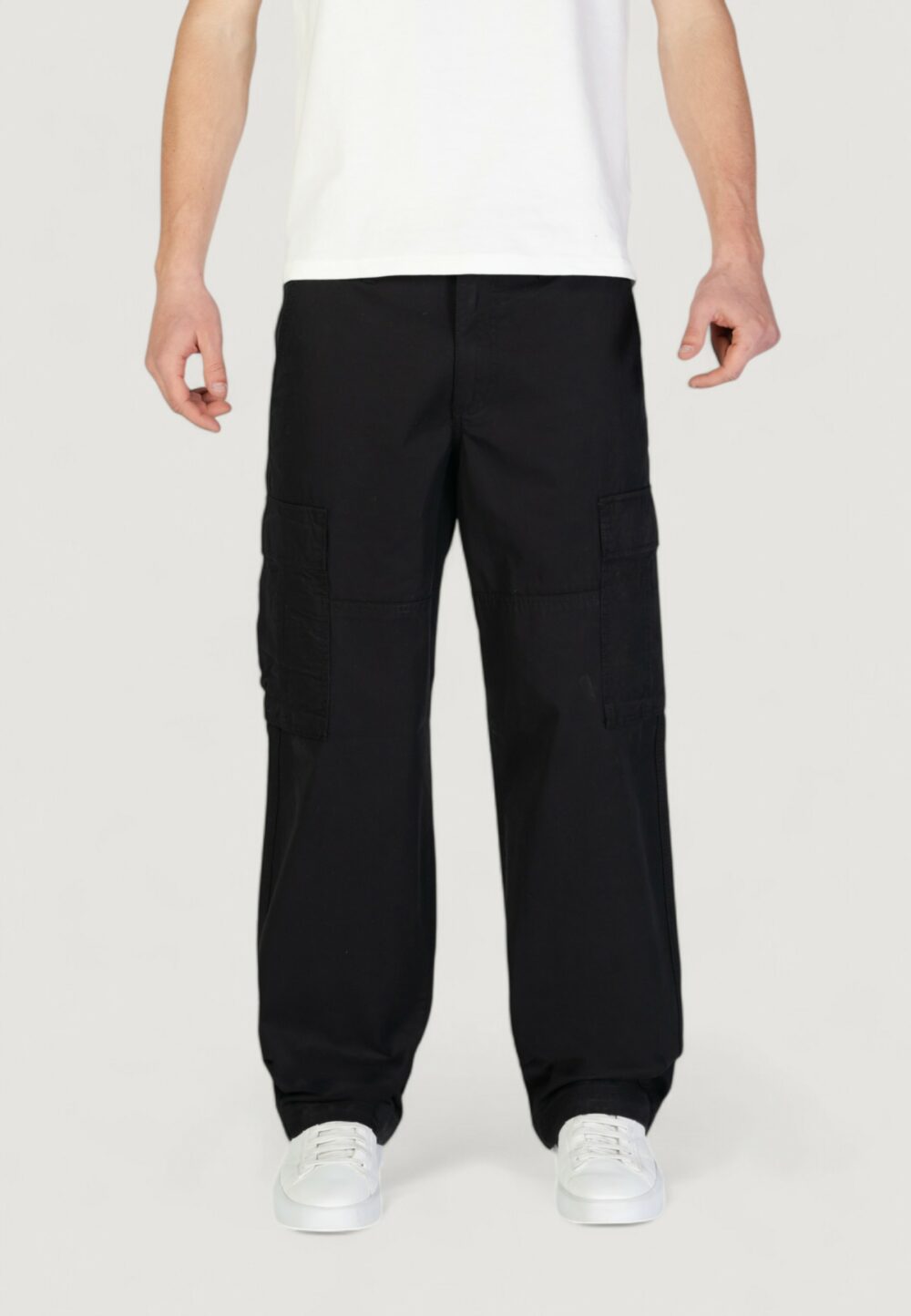 Pantaloni Jack Jones JPSTBILL KNOCKOUT CARGO LN Nero - Foto 2