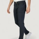 Pantaloni slim Jeckerson JOHN 5 TASCHE TOPPA Blue scuro - Foto 2