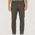 Pantaloni slim Jeckerson JOHN 5 TASCHE TOPPA Cioccolato - Foto 1