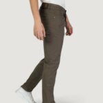 Pantaloni slim Jeckerson JOHN 5 TASCHE TOPPA Cioccolato - Foto 4