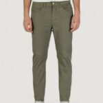 Pantaloni slim Jeckerson JOHN 5 TASCHE TOPPA VERDE SALVIA - Foto 1