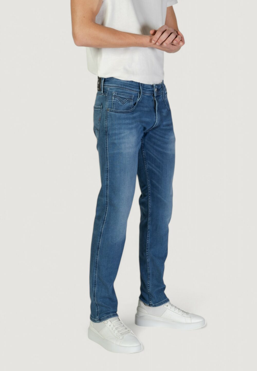 Pantaloni slim Replay  Denim - Foto 4