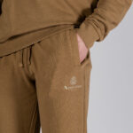 Pantaloni sportivi Aquascutum ACTIVE SMALL LOGO TRACK PANTS Beige scuro - Foto 2