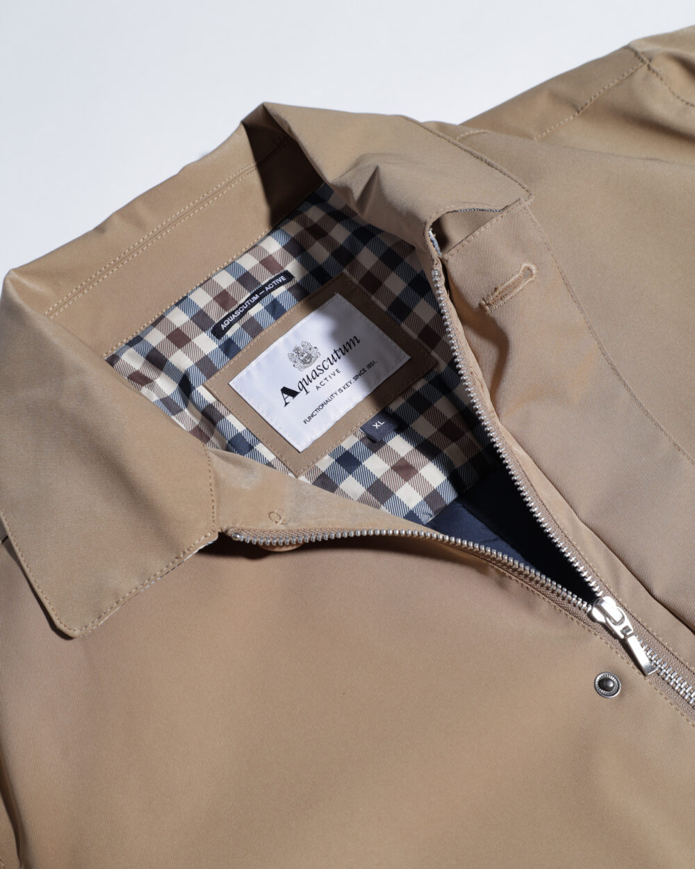 Parka Aquascutum HYDRO ACTIVE LONG TRENCH Beige - Foto 2