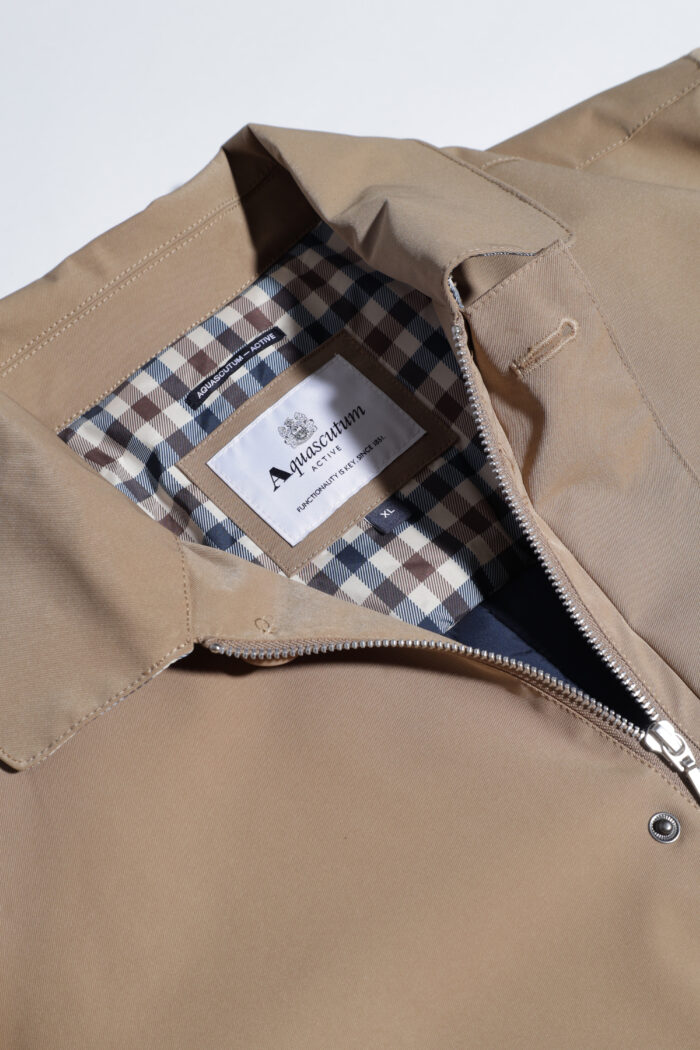 Parka Aquascutum HYDRO ACTIVE LONG TRENCH Beige