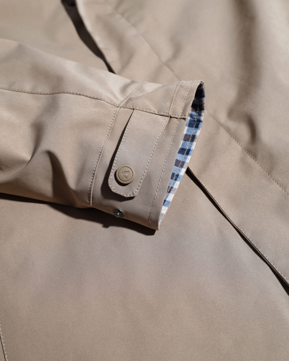 Parka Aquascutum HYDRO ACTIVE LONG TRENCH Beige - Foto 5