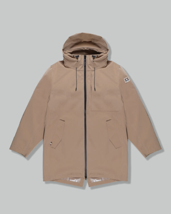 Parka Aquascutum HYDRO 3-WAY ACTIVE PARKA Beige scuro - Foto 1