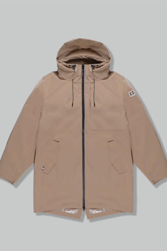 Parka Aquascutum HYDRO 3-WAY ACTIVE PARKA Beige scuro