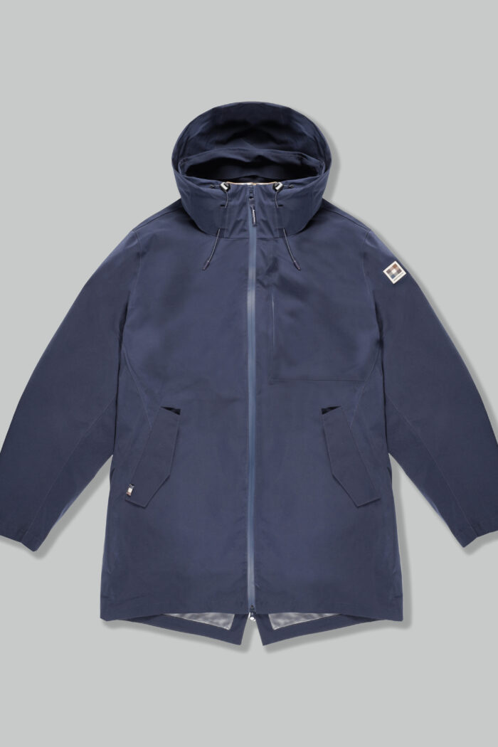 Parka Aquascutum HYDRO 3-WAY ACTIVE PARKA Blu