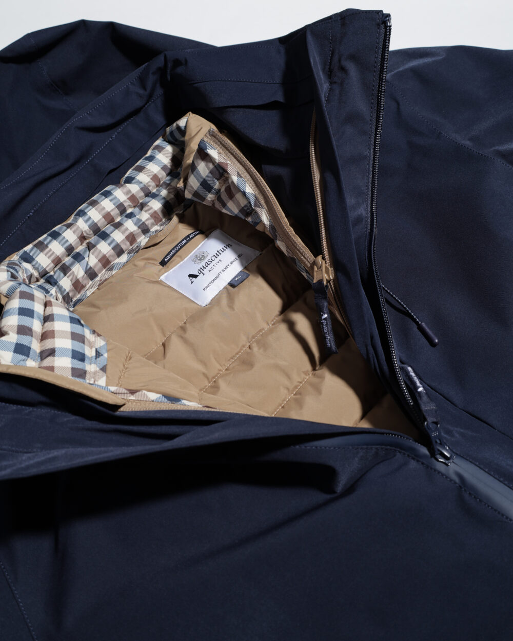 Parka Aquascutum HYDRO 3-WAY ACTIVE PARKA Blu - Foto 3