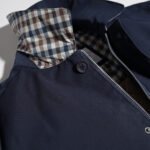 Parka Aquascutum HYDRO ACTIVE LONG TRENCH Blu - Foto 5