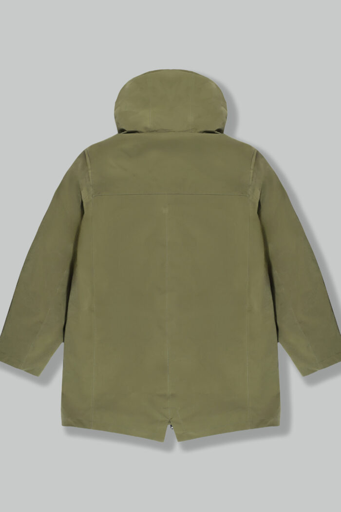 Parka Aquascutum HYDRO 3-WAY ACTIVE CLUB CHECK PARKA Verde Oliva