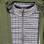 Parka Aquascutum HYDRO 3-WAY ACTIVE CLUB CHECK PARKA Verde Oliva - Foto 5