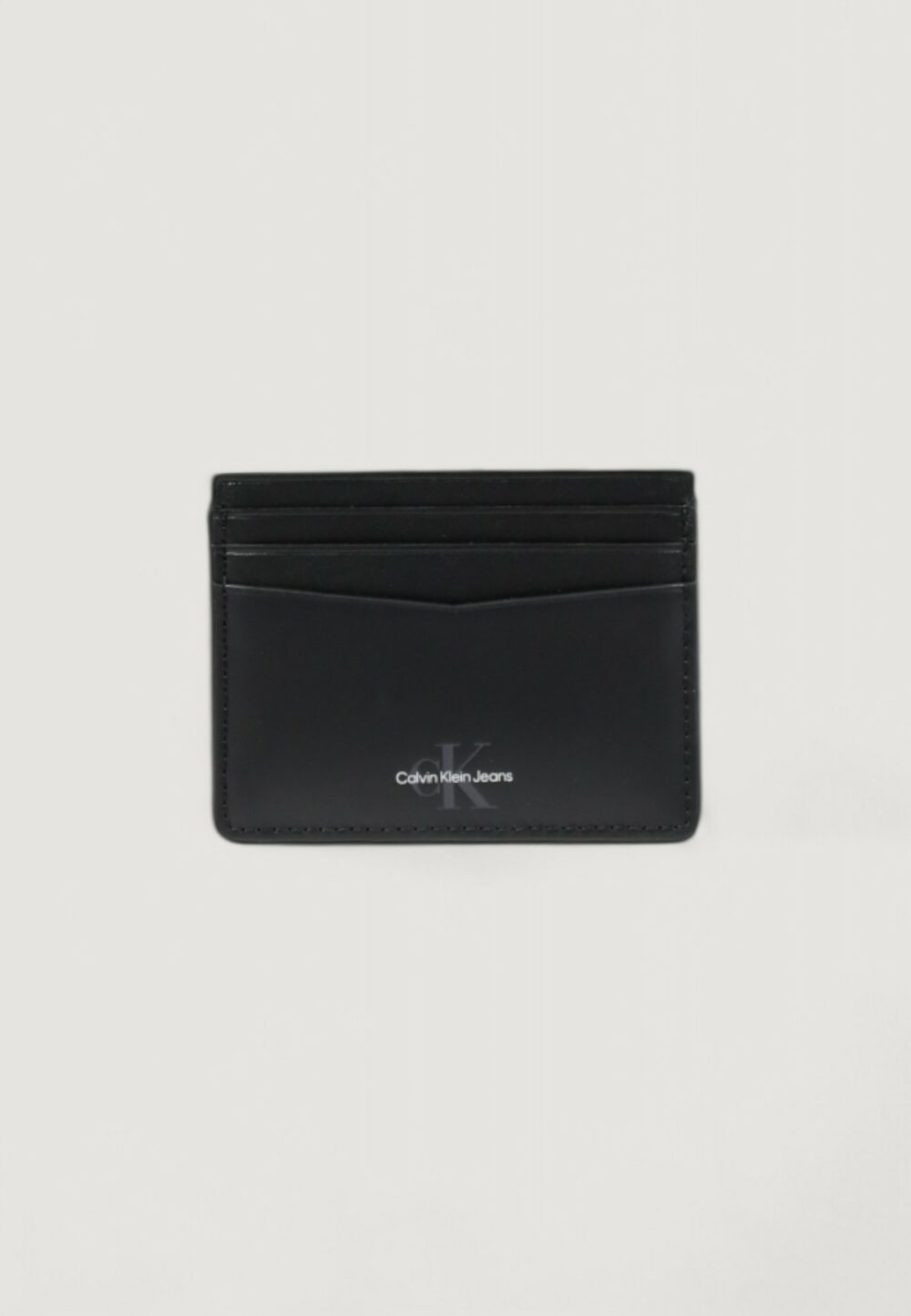 Portacarte Calvin Klein Jeans MONOGRAM SOFT CARDCASE 6CC Nero - Foto 1