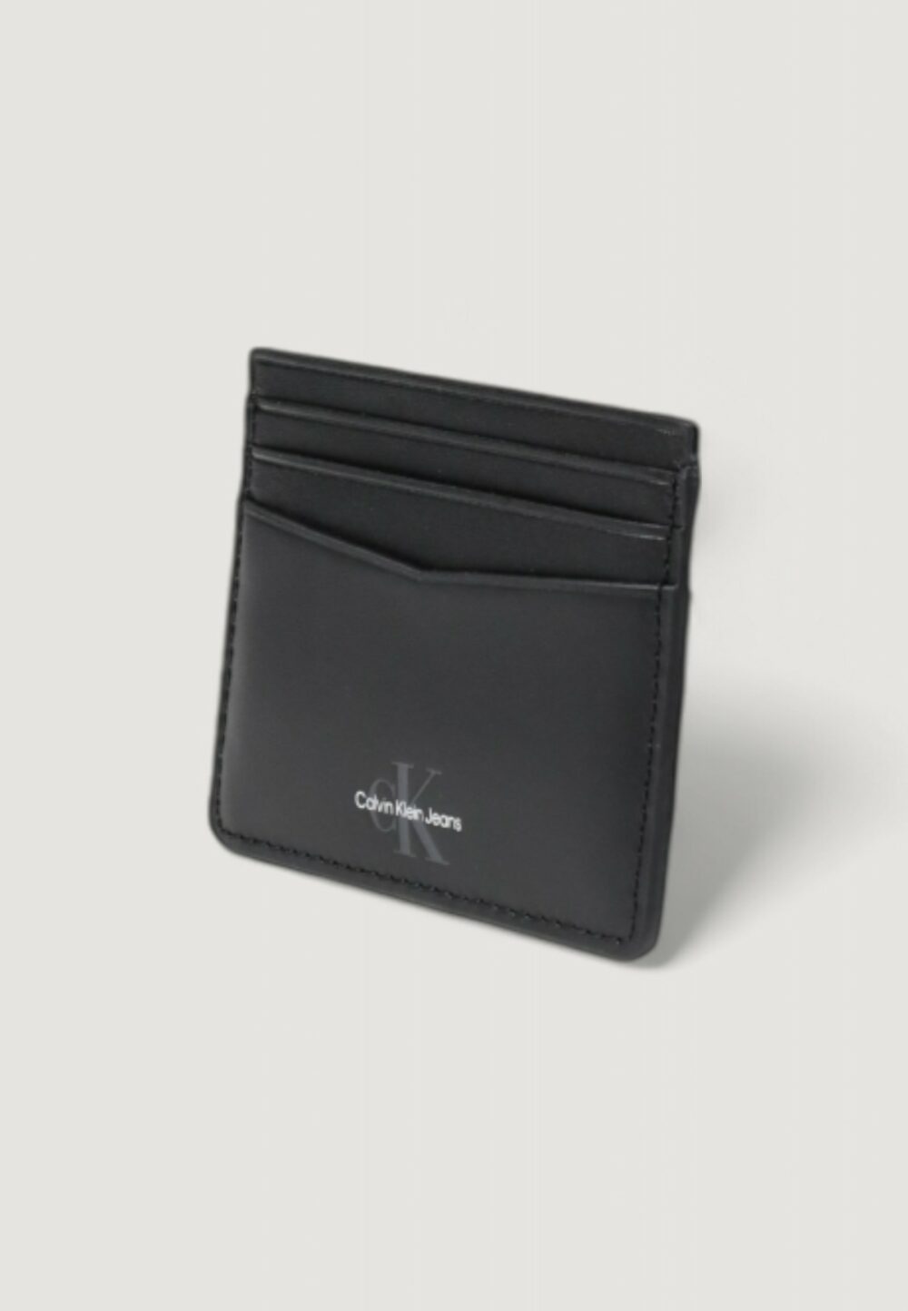 Portacarte Calvin Klein Jeans MONOGRAM SOFT CARDCASE 6CC Nero - Foto 3