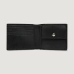 Portafoglio con portamonete Calvin Klein Jeans AOP EMBOSS BIFOLD W/COIN Nero - Foto 3