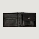 Portafoglio con portamonete Calvin Klein Jeans MONOGRAM SOFT BIFOLD W/COIN Nero - Foto 3