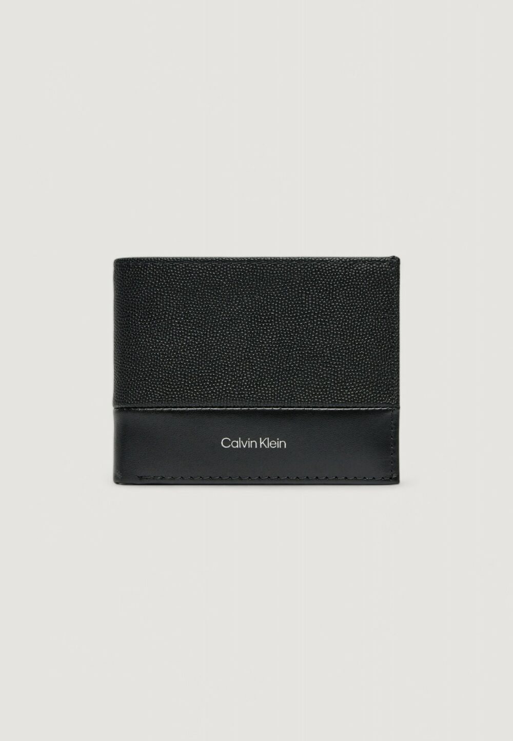 Portafoglio con portamonete Calvin Klein CK MUST BIFOLD 5CC W/COIN Nero - Foto 1