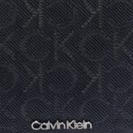 Portafoglio con portamonete Calvin Klein CK MUST MONO BIFOLD 7CC W/COI Nero - Foto 5