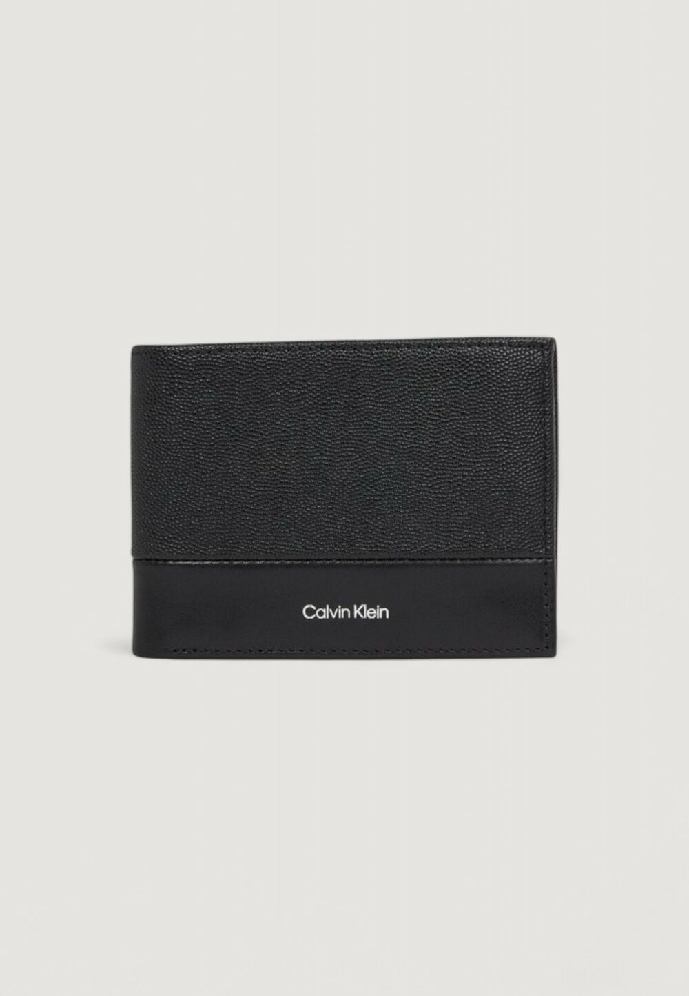 Portafoglio con portamonete Calvin Klein CK MUST TRIFOLD 10CC W/COIN Nero - Foto 1