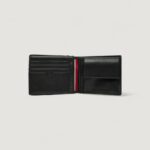 Portafoglio con portamonete Tommy Hilfiger TH BUSINESS  CC FLAP AND COIN Nero - Foto 3