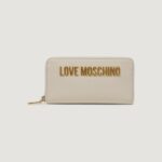 Portafoglio grande Love Moschino  Beige - Foto 1