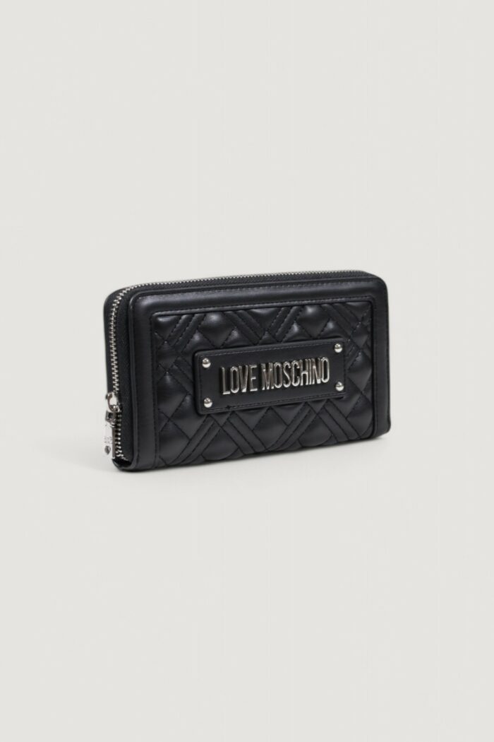 Portafoglio grande Love Moschino  Nero