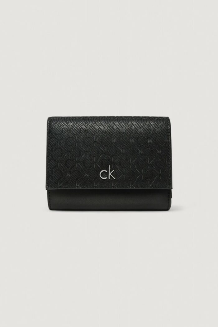 Portafoglio medio Calvin Klein CK DAILY MEDIUM TRIFOLD_MONO Nero