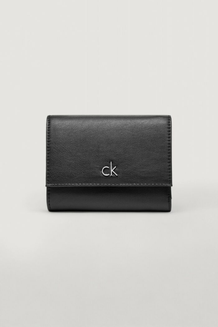 Portafoglio medio Calvin Klein CK DAILY MEDIUM TRIFOLD_PBL Nero