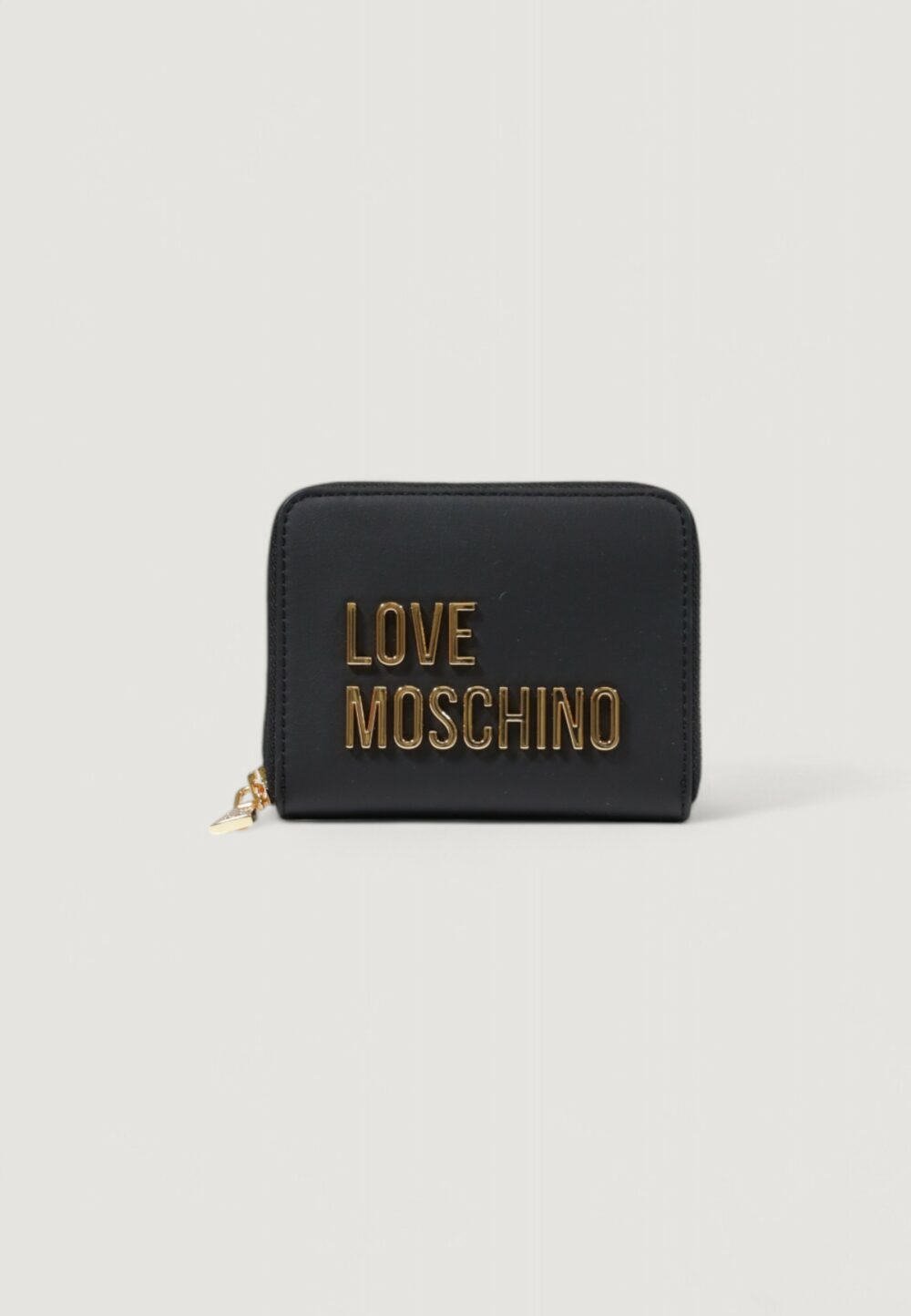 Portafoglio piccolo Love Moschino  Black gold - Foto 1