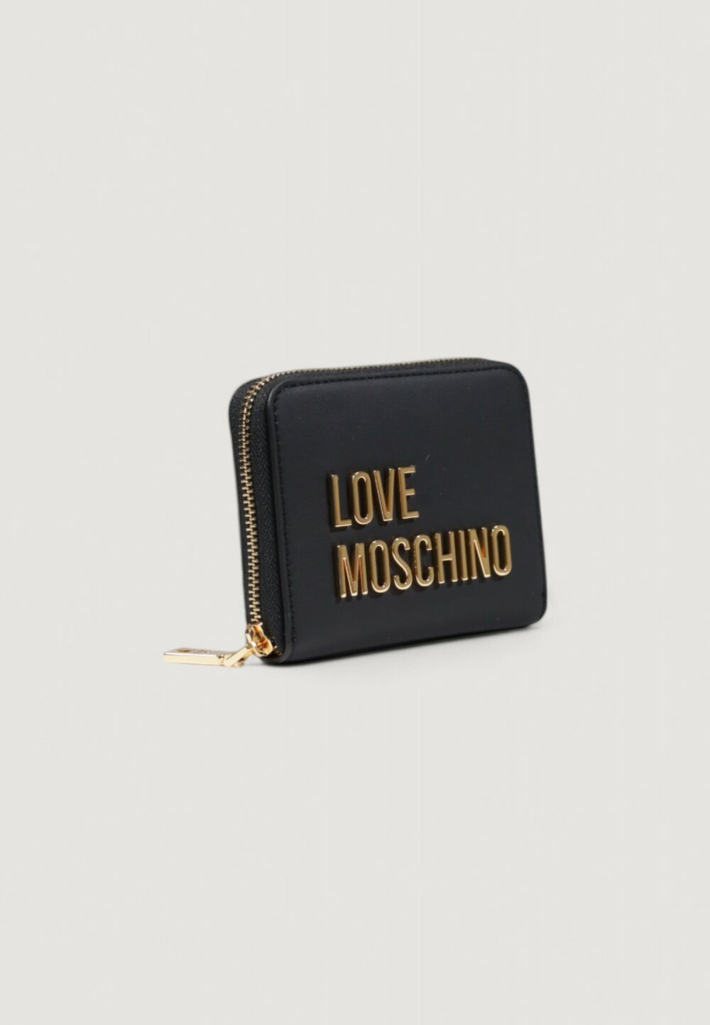 Portafoglio piccolo Love Moschino  Black gold - Foto 2