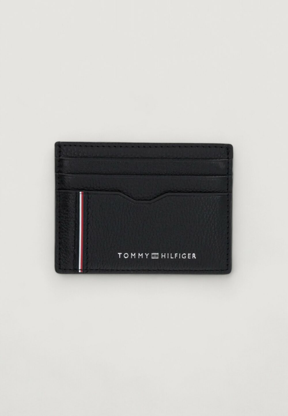 Portafoglio senza portamonete Tommy Hilfiger TH CORP CC HOLDER Nero - Foto 1