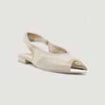 Sandali Pinko GIANIRA 14 - SLING BACK LUREX KNIT Beige - Foto 2