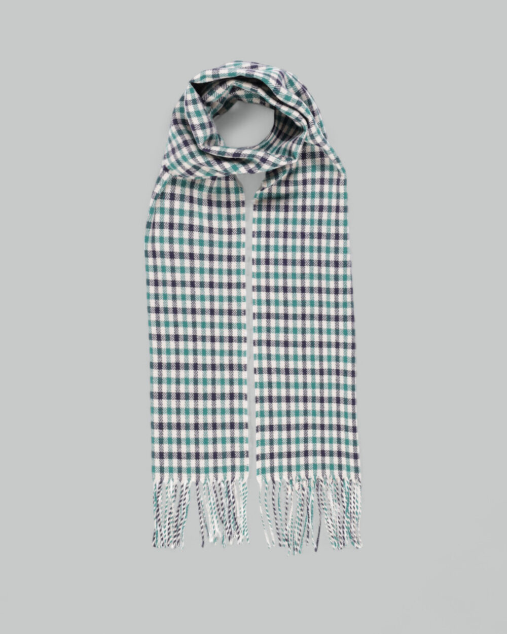 Sciarpa Aquascutum Active Water Repellent Scarf Verde - Foto 1