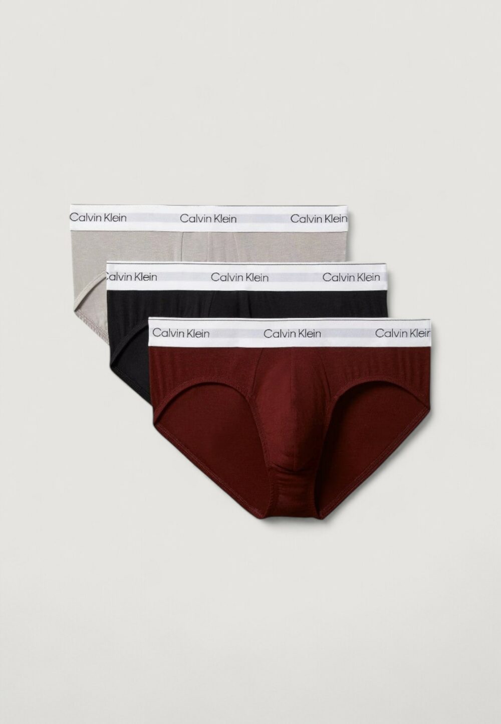 Slip Calvin Klein Underwear HIP BRIEF 3PK Bordeaux - Foto 1