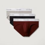 Slip Calvin Klein Underwear HIP BRIEF 3PK Bordeaux - Foto 1