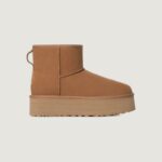 Stivali UGG CLASSIC MINI PLATFORM I23 Beige scuro - Foto 1