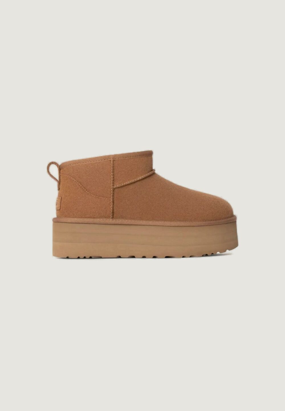 Stivali UGG CLASSIC ULTRA MINI PLATFORM Beige scuro - Foto 1