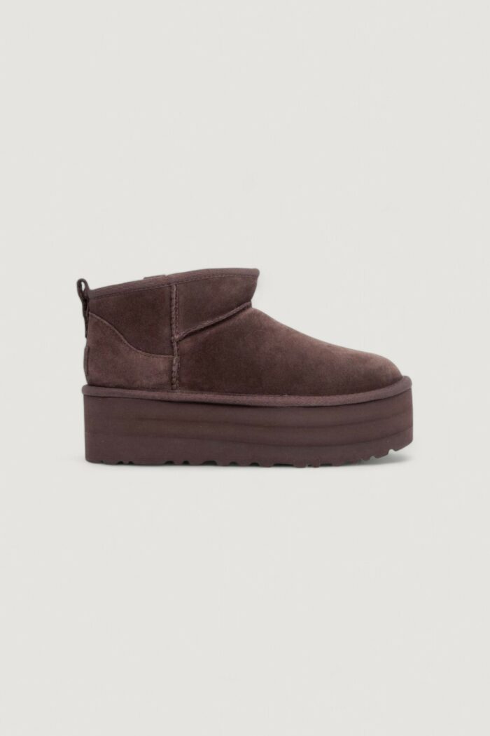 Stivali Ugg CLASSIC ULTRA MINI PLATFORM Marrone