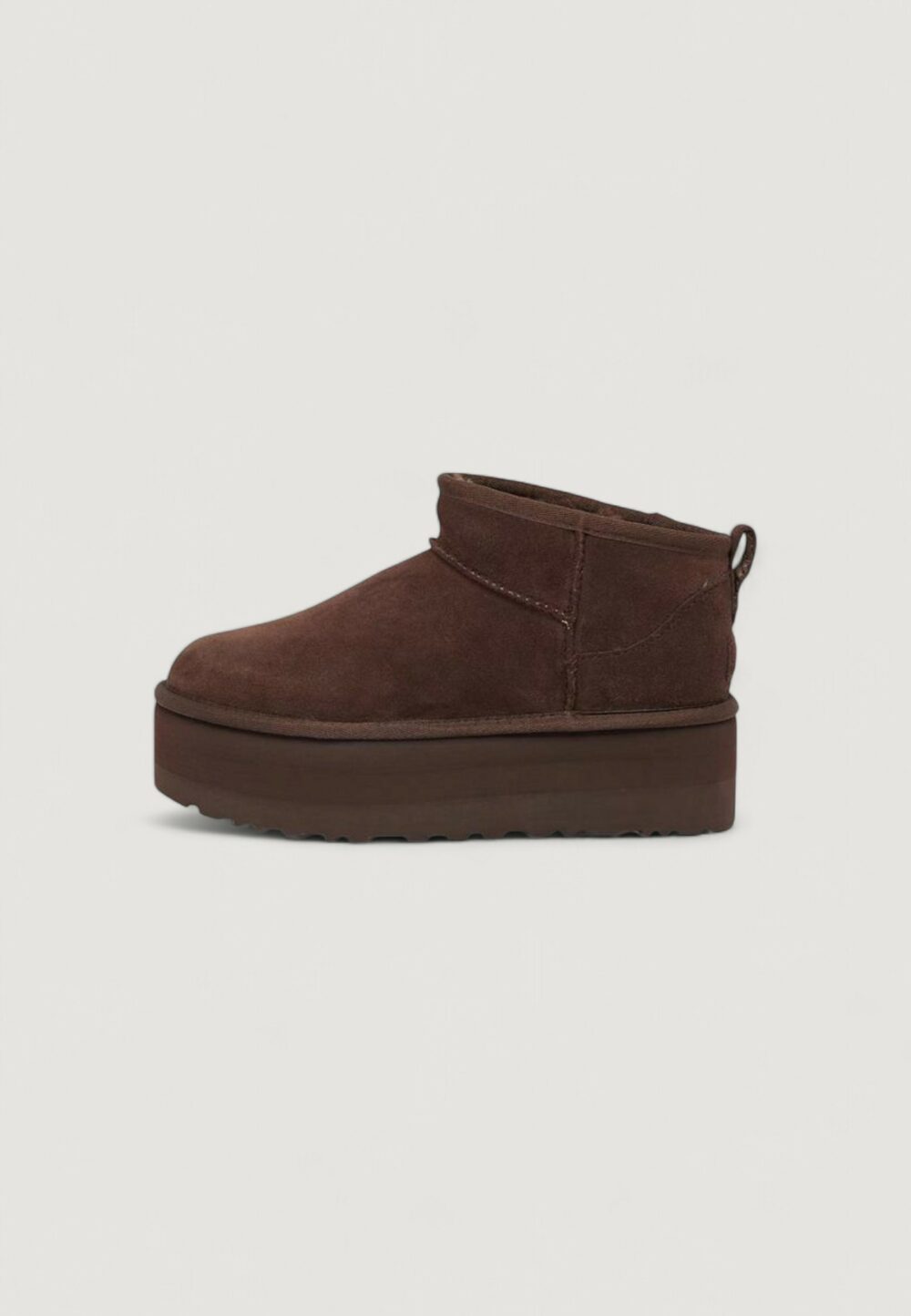 Stivali UGG CLASSIC ULTRA MINI PLATFORM Marrone - Foto 3