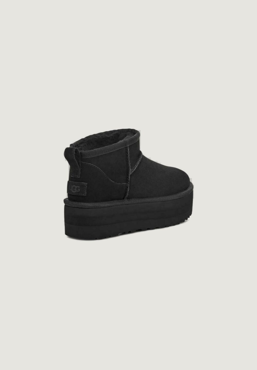 Stivali UGG CLASSIC ULTRA MINI PLATFORM Nero - Foto 5