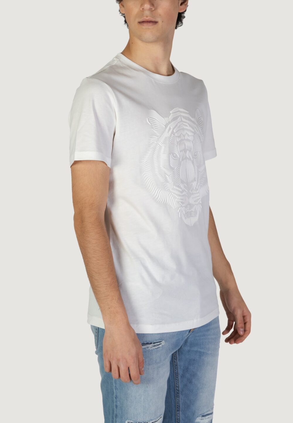 T-shirt Antony Morato REGULAR FIT Bianco - Foto 4