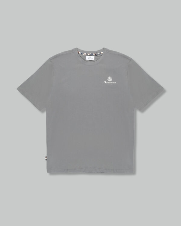 T-shirt Aquascutum ACTIVE SMALL LOGO T-SHIRT Antracite - Foto 1