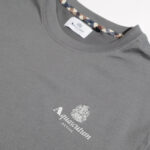 T-shirt Aquascutum ACTIVE SMALL LOGO T-SHIRT Antracite - Foto 3