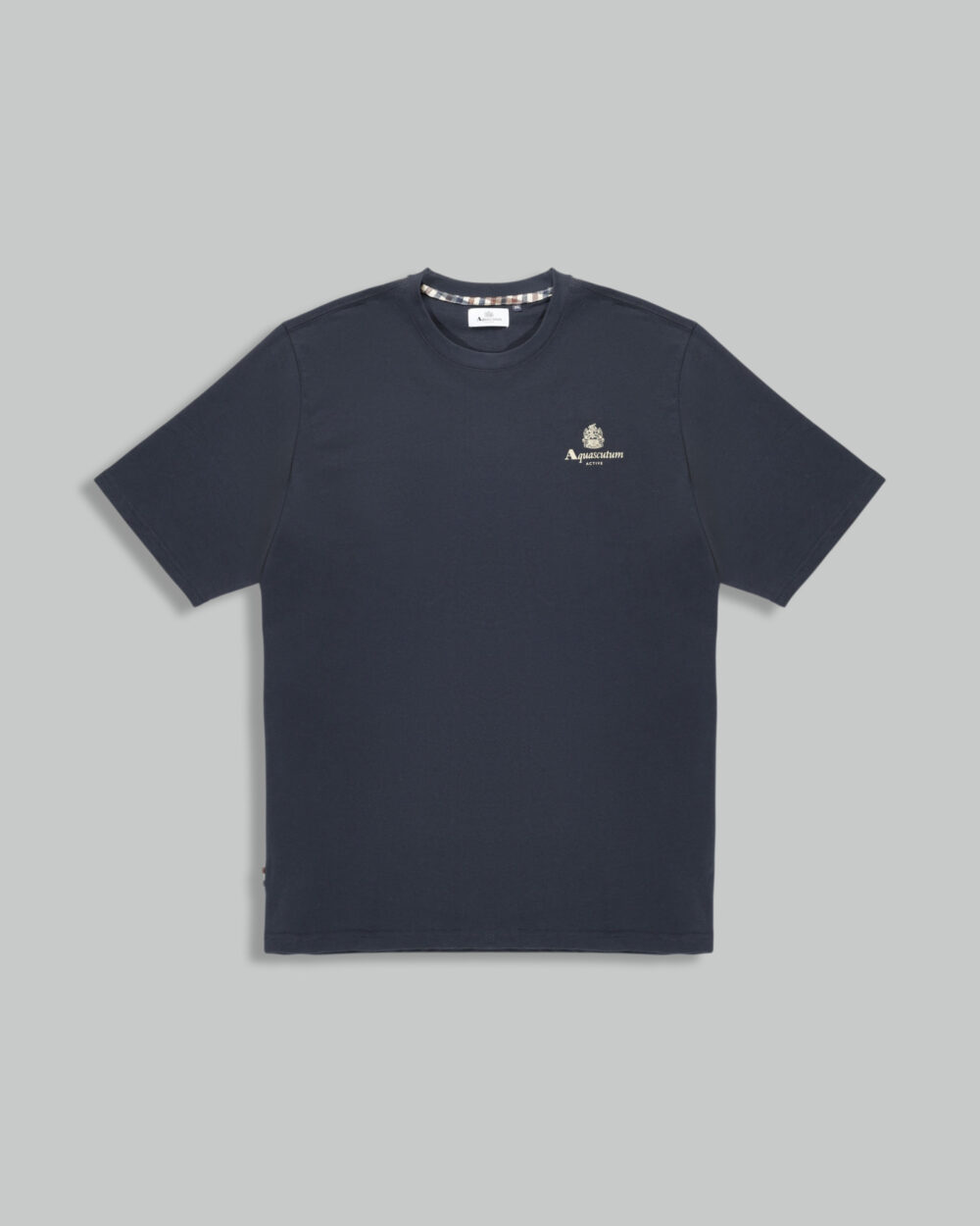 T-shirt Aquascutum ACTIVE SMALL LOGO T-SHIRT Blu - Foto 1