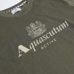 T-shirt Aquascutum ACTIVE BIG LOGO T-SHIRT Verde Oliva - Foto 3